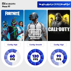 گوشی موبایل شیائومی مدل Poco F7 دو سیم کارت ظرفیت 512 گیگابایت و رم 12 گیگابایت