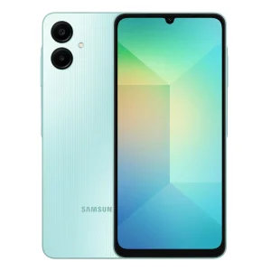 گوشی سامسونگ Galaxy A06 5G دو سیم کارت 64 گیگابایت و رم 4 گیگابایت - به همراه شارژر 25 وات سامسونگ، 2 عدد کاور و 1 عدد محافظ صفحه نمایش