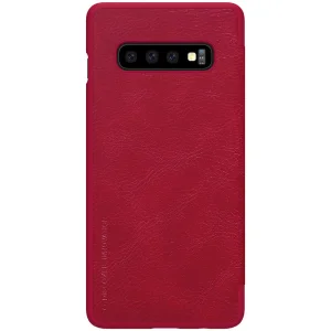 کیف کلاسوری نیلکین مدل QIN مناسب برای گوشی موبایل سامسونگ Galaxy S10