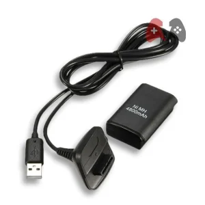 باتری و شارژر دسته بازی ایکس باکس 360 مدل X_PLUS
