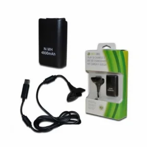 باتری و شارژر دسته بازی ایکس باکس 360 مدل X_PLUS