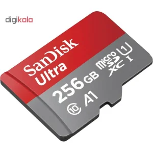 کارت حافظه microSDXC سن دیسک مدل Ultra کلاس 10 استاندارد UHS-I U1 سرعت 100MBps ظرفیت 256 گیگابایت