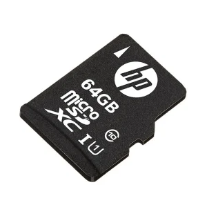 کارت حافظه microSD اچ پی مدل mi210 کلاس 10 استاندارد UHS-I سرعت 100MBps ظرفیت 64 گیگابایت به همراه آدابتور