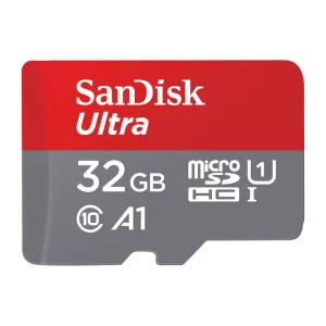کارت حافظه‌ microSDHC سن دیسک مدل A1 کلاس 10 استاندارد UHS-I U1 سرعت 98MBps ظرفیت 32 گیگابایت