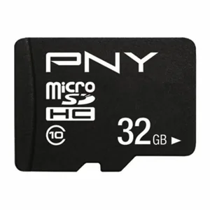 کارت حافظه microSD پی ان وای مدل PERFORMANCE PLUS کلاس 10 استاندارد HS سرعت 20MBps ظرفیت 32 گیگابایت به همراه آداپتور SD