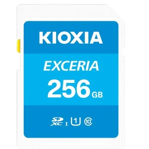 کارت حافظه SDXC کیوکسیا مدلEXCERIA کلاس10 استانداردUHS-1 سرعت100MBps ظرفیت 256 گیگابایت