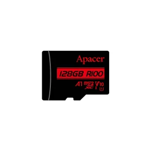 کارت حافظه microSDXC اپیسر مدل R100 کلاس 10 استاندارد UHS-I U1 سرعت 100MBps ظرفیت 128 گیگابایت