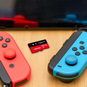کارت حافظهMicroSDXC اپیسر مدلGaming card استاندارد XC CL10 U3 سرعت  100/80MBps ظرفیت 64 گیگابایت