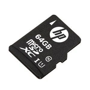 کارت حافظه microSD اچ پی مدل mi210 کلاس 10 استاندارد UHS-I سرعت 80MBps ظرفیت 64 گیگابایت به همراه آداپتور SD