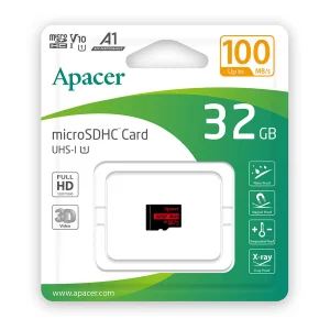 کارت حافظه microSDHC اپیسر مدل R100 کلاس 10 استاندارد UHS-I U1 سرعت 100MBps ظرفیت 32 گیگابایت