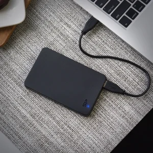 هارد اکسترنال سیلیکون پاور مدل Stream S05 ظرفیت دو ترابایت دارای رابط USB Type-A 3.2