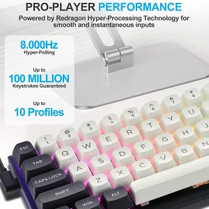کیبورد گیمینگ ردراگون مدل K712 RGB-M
