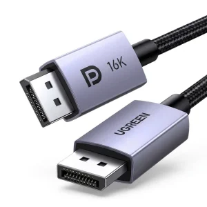 کابل DisplayPort 2.1 Male یوگرین مدل DP118 کد 15383 طول یک متر