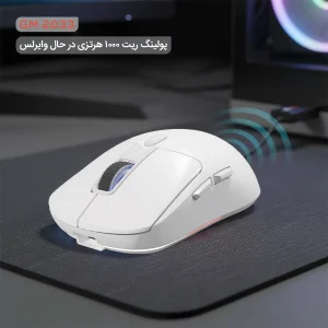 ماوس بی سیم گیمینگ تسکو مدل GM 2033