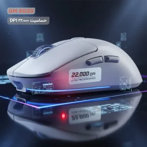 ماوس بی سیم گیمینگ تسکو مدل GM 2033