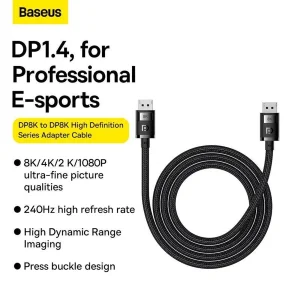 کابل DisplayPort بیسوس مدل BS-OH142 طول 1.5 متر