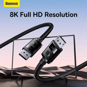 کابل DisplayPort بیسوس مدل BS-OH142 طول 1.5 متر