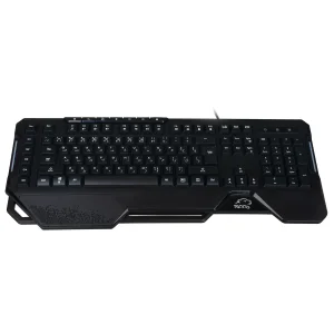کیبورد گیمینگ تسکو مدل GK 8126، سوییچ ممبران، Full-Size، نورپردازی RGB