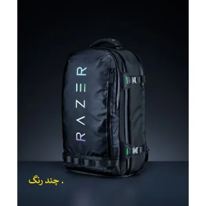 کوله‌ پشتی ریزر مدل rogue v3 مناسب برای لپ‌تاپ تا سایز 15.6 اینچ
