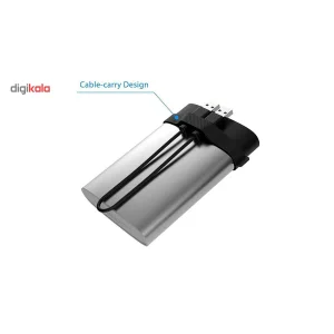 هارد اکسترنال سیلیکون پاور مدل Armor A85 ظرفیت دو ترابایت دارای رابط USB Type-A 3.2