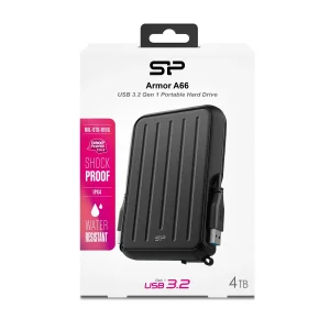 هارد اکسترنال سیلیکون پاور مدل Armor A66 ظرفیت 4 ترابایت