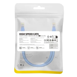 پچ کورد Cat6 باسئوس مدل High Speed Gigabit
