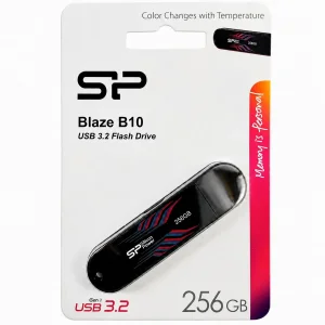 فلش سیلیکون پاور مدل Blaze B10 ظرفیت 256GB با رابط USB 3.2