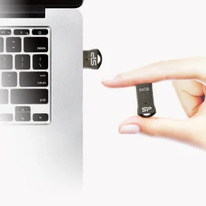 فلش مموری سیلیکون پاور مدل touch t01 ظرفیت 64 گیگابایت