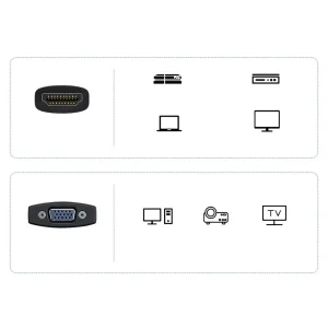 مبدل HDMI به VGA باسئوس مدل BS-OH010