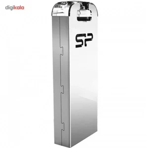 فلش مموری 64 گیگابایت سیلیکون پاور مدل Jewel J10 با رابط USB نسخه 3.0، بدنه استیل ضدزنگ با روکش ضداثر انگشت و مقاوم در برابر آب، لرزش و گردوغبار