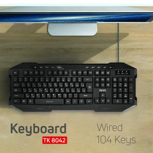 کیبورد تسکو مدل TK 8042