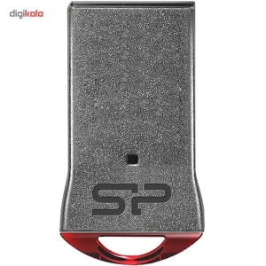 فلش مموری 64 گیگابایت سیلیکون پاور مدل Jewel J01 با رابط USB سه، بدنه استیل ضدزنگ و مقاوم در برابر آب، لرزش، گردوغبار و اثرانگشت