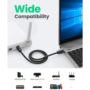 کابل پچ کورد CAT8 یوگرین مدل NW121