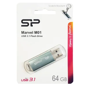 فلش مموری سیلیکون پاور مدل Marvel M01 ظرفیت 64 گیگابایت