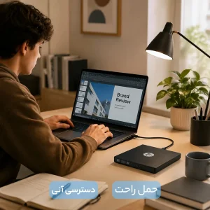 درایو Blu-ray اکسترنال اچ‌ پی مدل Optical C