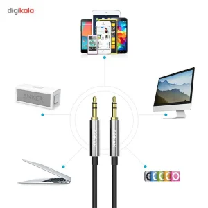 کابل انتقال صدا 3.5 میلی متری انکر مدل A7123 Premium به طول 1.2 متر