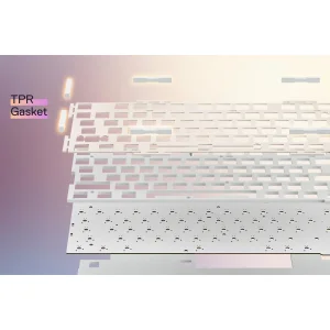 کیبورد گیمینگ ردراگون مدل K673 PRO WB، سوییچ مکانیکال قرمز، Tenkeyless، نورپردازی RGB