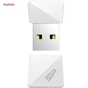فلش مموری 64 گیگابایت سیلیکون پاور مدل Touch T08 با رابط USB 2.0 و سازگار با ویندوز، مک و لینوکس