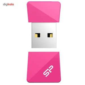فلش مموری 64 گیگابایت سیلیکون پاور مدل Touch T08 با رابط USB 2.0 و سازگار با ویندوز، مک و لینوکس