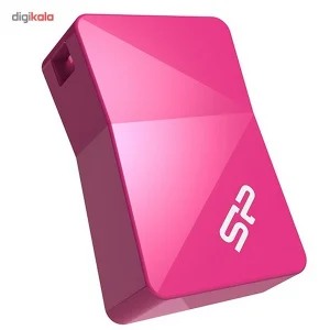 فلش مموری 64 گیگابایت سیلیکون پاور مدل Touch T08 با رابط USB 2.0 و سازگار با ویندوز، مک و لینوکس