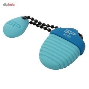 فلش مموری 32 گیگابایت سیلیکون پاور مدل Touch T30 با رابط USB 2.0، مقاوم در برابر آب، گرد و غبار، شوک و لرزش