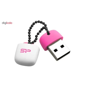 فلش مموری سیلیکون پاور مدل Touch T07 ظرفیت 32 گیگابایت، رابط USB 2.0، سازگار با ویندوز و مک، سرعت خواندن 15 مگابیت بر ثانیه و سرعت نوشتن 5 مگابیت بر ثانیه، طراحی مقاوم و سبک