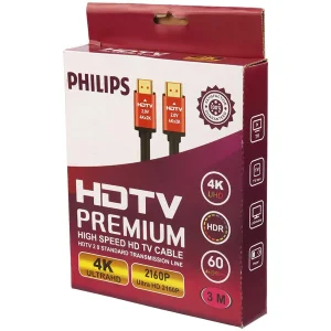 کابل HDMI فیلیپس مدل 4K UltraHD طول 3 متر