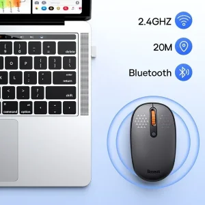 ماوس بی سیم‌ بیسوس مدل F01B Tri-Mode