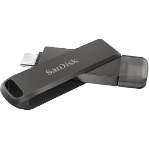 فلش مموری لایتنینگ و USB3.1 سن دیسک مدل IXPAND LUXE ظرفیت 128 گیگابایت