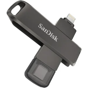 فلش مموری لایتنینگ و USB3.1 سن دیسک مدل IXPAND LUXE ظرفیت 128 گیگابایت