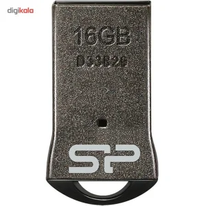 فلش مموری سیلیکون پاور مدل Touch T01 ظرفیت 16 گیگابایت، مقاوم در برابر آب، شوک و گرد و غبار، طراحی فشرده بدون قاب، سازگار با ویندوز و مک، رابط USB 2.0
