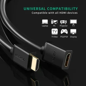 کابل افزایش طول HDMI یوگرین مدل HD107 10141 طول 1 متر