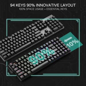 کیبورد گیمینگ ردراگون مدل GHOSTBLADE K735