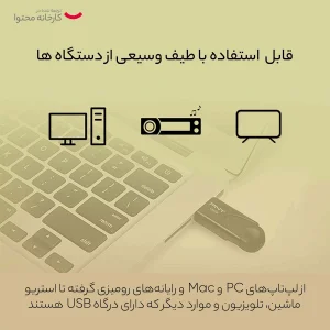 فلش مموری پی ان وای مدل Attache 4 ظرفیت 256 گیگابایت